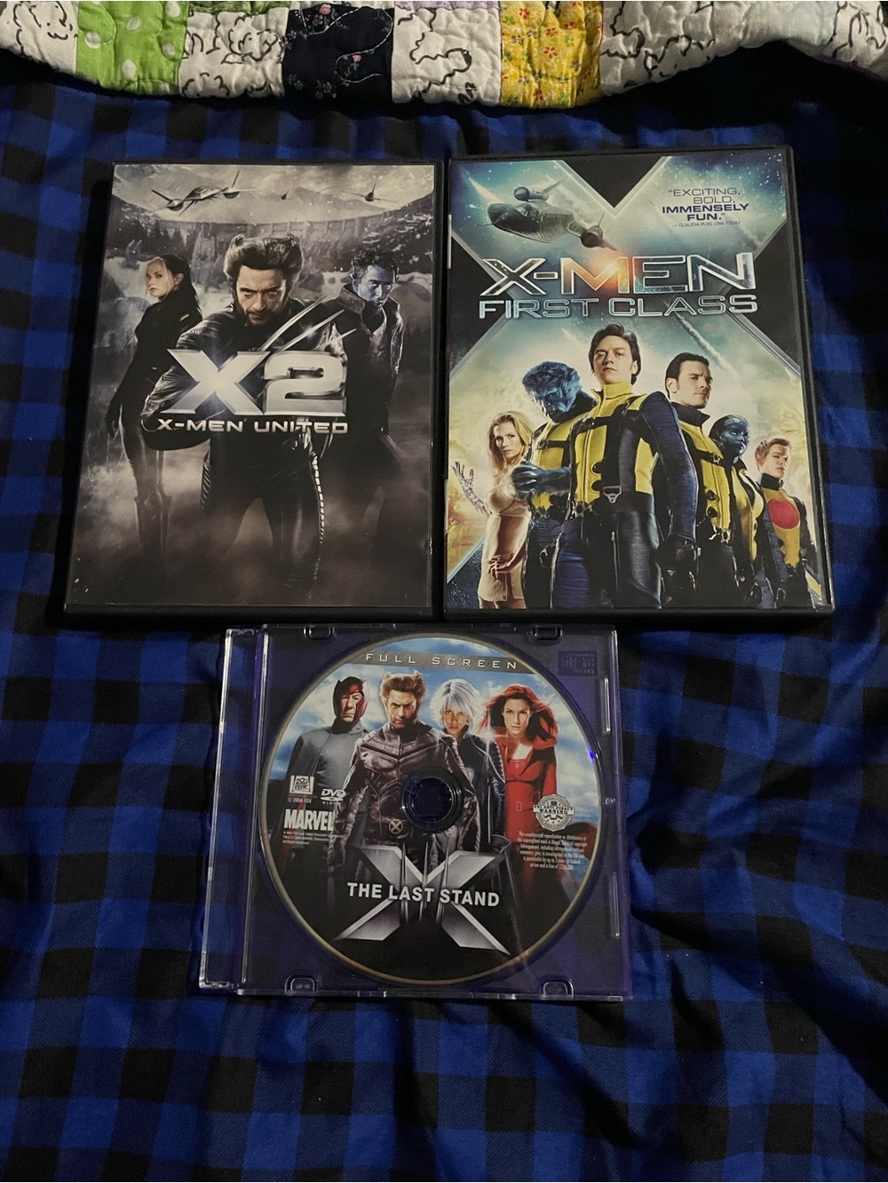X-Men Movie DVD Bundle